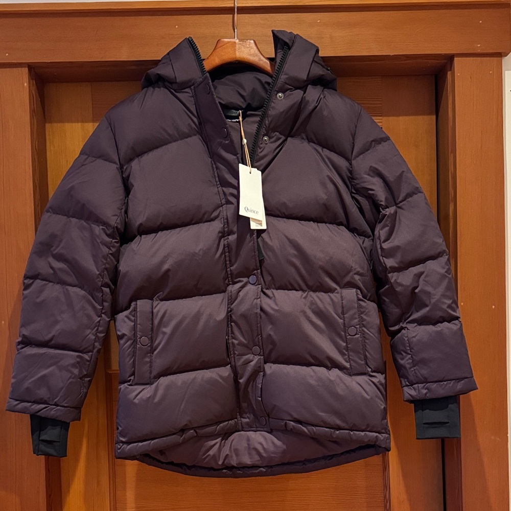 Quince Responsible Down Puffer Jacket, NWT, XS